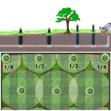 Load image into Gallery viewer, Popup Sprinklers 90/180/360 Degree Automatic Stretching Pure Copper Lawn Buried Head Garden Irrigation Waterting Tool