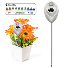 Load image into Gallery viewer, Soil Humidometer Soil Moisture Meter Hygrometer Probe Plants Flowers Moist Tester Watering Test Instrument