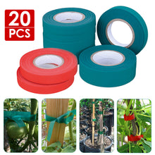 Load image into Gallery viewer, 23m/Roll Green PVC Plant Ties Garden Twine Plant Ties Plant Bandage Garden Hook Loop Bamboo Cane Wrap Support Accessories