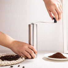 Load image into Gallery viewer, Manual Coffee Grinder Mini Stainless Steel Handmade Coffee Bean Grinders Portable Handheld Mill Foamer Coffee Accessories Kitchen Tool