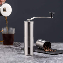 Load image into Gallery viewer, Manual Coffee Grinder Mini Stainless Steel Handmade Coffee Bean Grinders Portable Handheld Mill Foamer Coffee Accessories Kitchen Tool