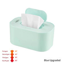 Load image into Gallery viewer, Baby Wipe Warmer Heater Wet Towel Dispenser Napkin Heating Box Home/Car Use Mini Wipe Warmer Case Disinfecting Wipes