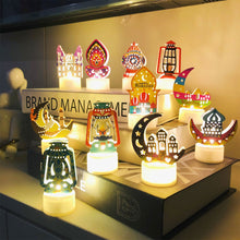 Load image into Gallery viewer, Eid Mubarak Lantern LED Wind lamp Ramadan Decorations Islamic Muslim Party Decor Ramadan Kareem EID Al Adha Gifts