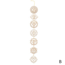 Load image into Gallery viewer, Wooden Hanging Pendant DIY Ornament Art Home Decor Yoga Studio Party Supplies