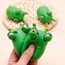 Load image into Gallery viewer, Funny Eyeball Burst Squeeze Toy Green Eye Caterpillar Pinch Toys Adult Kids Stress Relief Fidget Toy Creative Decompression Toy
