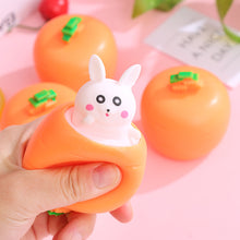 Load image into Gallery viewer, Funny Carrot Squeeze Toy Rabbit Pinch Toys Adult Kids Stress Relief Fidget Toy Creative Decompression Toy