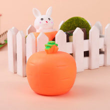 Load image into Gallery viewer, Funny Carrot Squeeze Toy Rabbit Pinch Toys Adult Kids Stress Relief Fidget Toy Creative Decompression Toy