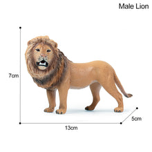 Load image into Gallery viewer, Simulation Forest Animal Garden African Lion Black Tiger Tiger Koala Deer Elephant Model Collectible Model