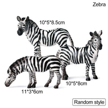 Load image into Gallery viewer, Simulation Forest Animal Garden African Lion Black Tiger Tiger Koala Deer Elephant Model Collectible Model