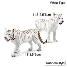 Load image into Gallery viewer, Simulation Forest Animal Garden African Lion Black Tiger Tiger Koala Deer Elephant Model Collectible Model