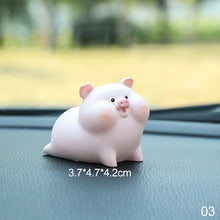 Load image into Gallery viewer, Lovely Lulu Piggy Mini Toy Pink Pig Toys Cute Piggy Statue Doll Micro Landscape Kawaii Desk Car Interior Accessories Home Decoration Kids Gift