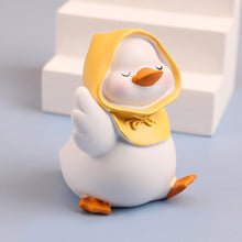 Load image into Gallery viewer, Lovely MOMO Duck Mini Toy Cute Duck Statue Doll Micro Landscape Kawaii Desk Car Interior Accessories Home Decoration Kids Gift