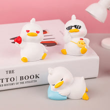 Load image into Gallery viewer, Lovely Duck Mini Toy Cute Duck Statue Doll Micro Landscape Kawaii Desk Car Interior Accessories Home Decoration Kids Gift