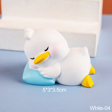 Load image into Gallery viewer, Lovely Duck Mini Toy Cute Duck Statue Doll Micro Landscape Kawaii Desk Car Interior Accessories Home Decoration Kids Gift