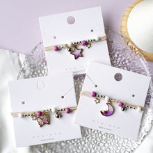 Load image into Gallery viewer, Fashion Versatile Alloy Pendant Bracelet Adjustable Creative Butterfly Star Moon Ceramic Beaded Bracelet Women Jewelry