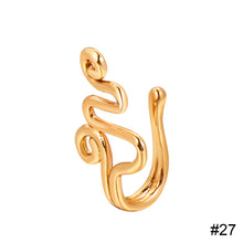 Load image into Gallery viewer, Non-perforated U-shaped Nose Clip Star Love Crown Nose Ring Fashion Creative Nasal Ornament Jewelry Accessory