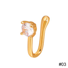 Load image into Gallery viewer, Non-perforated U-shaped Nose Clip Star Love Crown Nose Ring Fashion Creative Nasal Ornament Jewelry Accessory