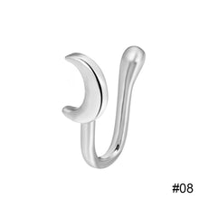 Load image into Gallery viewer, Non-perforated U-shaped Nose Clip Star Love Crown Nose Ring Fashion Creative Nasal Ornament Jewelry Accessory
