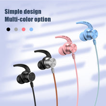 Load image into Gallery viewer, Bluetooth Earphones Magnetic Headphone Sport Wireless Hanging Neck Earphones with Microphone For Xiaomi Red Mi Huawei P30