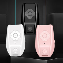 Load image into Gallery viewer, Rechargeable Wireless Bluetooth-compatible Remote Control for Smartphones Camera Shutter Release for Photos Selfies Page Turning