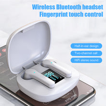 Load image into Gallery viewer, Js36 Bluetooth Headset Macaron Multi-Color Wireless Headset Power Display Stereo Waterproof Earbuds with Charging Bin