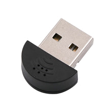 Load image into Gallery viewer, Portable Mini USB 2.0 Microphone Omni-Directional Stereo USB MIC forLaptop PC Computer Chatting For MSN/Skype