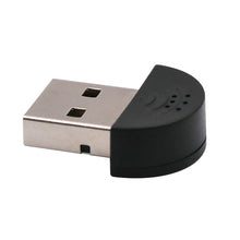 Load image into Gallery viewer, Portable Mini USB 2.0 Microphone Omni-Directional Stereo USB MIC forLaptop PC Computer Chatting For MSN/Skype