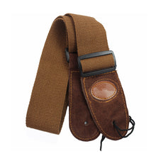 Load image into Gallery viewer, Nylon Guitar Strap Cowhide Head Electric Guitar Folk Guitar Acoustic Guitar Universal Adjustable Guitar Strap