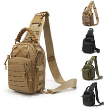 Load image into Gallery viewer, Molle Tactical Camping Bag Military Backppack Chest Sling Outdoor FIshing Rod Bags Men Sports Handbags Shoulder Bag