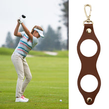 Load image into Gallery viewer, Fashion Golf Waist Hanging Ball Bag Portable Single Golf Ball Storage Bag With Keychain