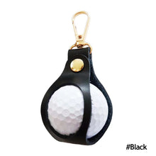 Load image into Gallery viewer, Fashion Golf Waist Hanging Ball Bag Portable Single Golf Ball Storage Bag With Keychain
