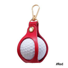 Load image into Gallery viewer, Fashion Golf Waist Hanging Ball Bag Portable Single Golf Ball Storage Bag With Keychain
