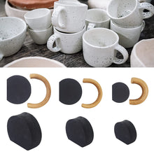 Load image into Gallery viewer, 12Pcs Pottery Cup Handle Making Molds Convenient Lightweight Compact Clay Mug Handles Making Tool Various Shapes Molds Pottery Shop