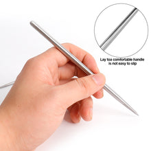 Load image into Gallery viewer, Pottery Stainless Steel Modeling Stick Acupressure Texture Creasing Indentation Sharp Pottery Clay Tool Carving Clay Sculpting Modeling Tool