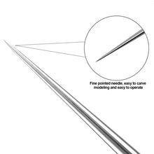 Load image into Gallery viewer, Pottery Stainless Steel Modeling Stick Acupressure Texture Creasing Indentation Sharp Pottery Clay Tool Carving Clay Sculpting Modeling Tool