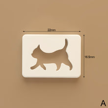 Load image into Gallery viewer, 0.5mm Fine Cut Animal Polymer Clay Cutter Easter Rabbit Bunny Bear Cat Soft Pottery Mold for Earring Jewelry Making Mold