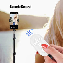 Load image into Gallery viewer, Rechargeable Bluetooths-compatible Wireless Controller Self-Timer Phone Remote Controller Camera Stick Shutter Release Selfie