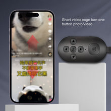 Load image into Gallery viewer, Rechargeable Bluetooths-compatible Wireless Controller Self-Timer Phone Remote Controller Camera Stick Shutter Release Selfie