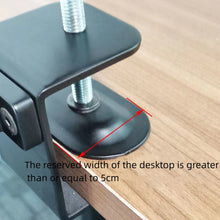 Load image into Gallery viewer, Metal Ergonomic Arm Rest Wrise Support Computer Home Office Mouse Hand Desk Adjustable Mouse Pad Armrest Bracket Console