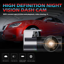 Load image into Gallery viewer, Car DVR Dash Camera 209T Smart WiFi DVR 5MP Camera 170 Degree Wireless Car Dash 1080P Night Version Driving Video Recorder