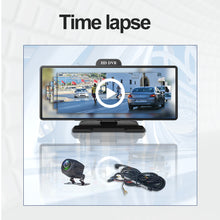 Load image into Gallery viewer, 10.26 Inch Car DVR 4K 3840*2160P GPS Carplay&Android Auto Dash Cam Dashboard GPS Navigation 5G WIFI Driving Recorder