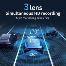 Load image into Gallery viewer, Hd 1080p Car Dash Cam Driving Recorder Front/Rear/Inside Video Recorder Camera Night Vision Parking Monitoring Camcorder