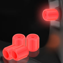 Load image into Gallery viewer, 4Pcs Luminous Car Valve Cap Dust-proof Decorative Tires Tyre Stem Covers Applicable Accessories Universal Motorcycle Bike