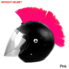 Load image into Gallery viewer, Motorcycle Helmet Wig Cuttable Decoration Helmet Decorations Cockscomb For Motocross Full Face Off Road Helmet Hair Sticker Paste