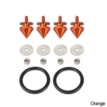 Load image into Gallery viewer, 4Pcs/Set Universal Car Spike Quick Release Fasteners Bumper Trunk Hatch Lids Release Attachment Fastener Aluminum