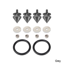 Load image into Gallery viewer, 4Pcs/Set Universal Car Spike Quick Release Fasteners Bumper Trunk Hatch Lids Release Attachment Fastener Aluminum