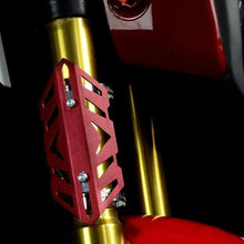Load image into Gallery viewer, Aluminium Motorcycle Front Fork Dust Damper Shocks Absorber Spring Cover Dust Safety Protection Accessories