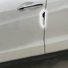 Load image into Gallery viewer, 4Pcs Car SUV Body Door Reflective Safety Warning Anti-Collision Carbon Fibre Sticker Protector