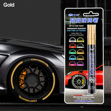 Load image into Gallery viewer, 1PC Car Paint Pen Wheel Tire Oily Painting Mark Pen Auto Rubber Tyre Tread Waterproof Permanent Paint Marker