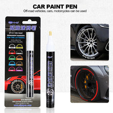 Load image into Gallery viewer, 1PC Car Paint Pen Wheel Tire Oily Painting Mark Pen Auto Rubber Tyre Tread Waterproof Permanent Paint Marker